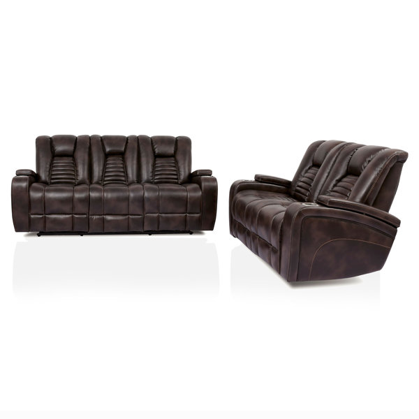 Wildon Home® Dhirren 2 - Piece Faux Leather Living Room Set | Wayfair